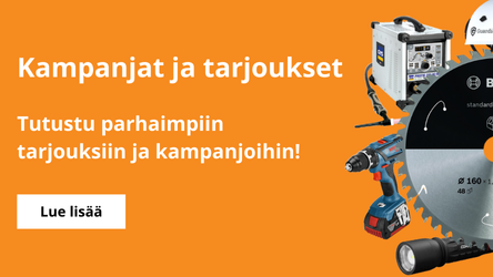 Kampnajat ja tarjoukset