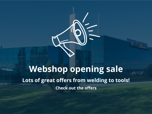 Webshop opening sale!