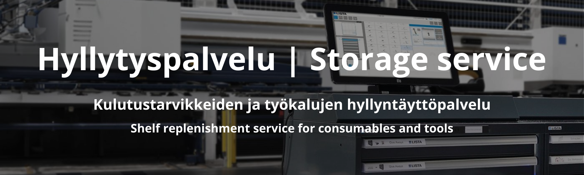 Hyllytyspalvelu - Storage Service