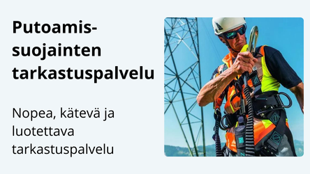 Putoamissuojainten tarkastuspalvelu