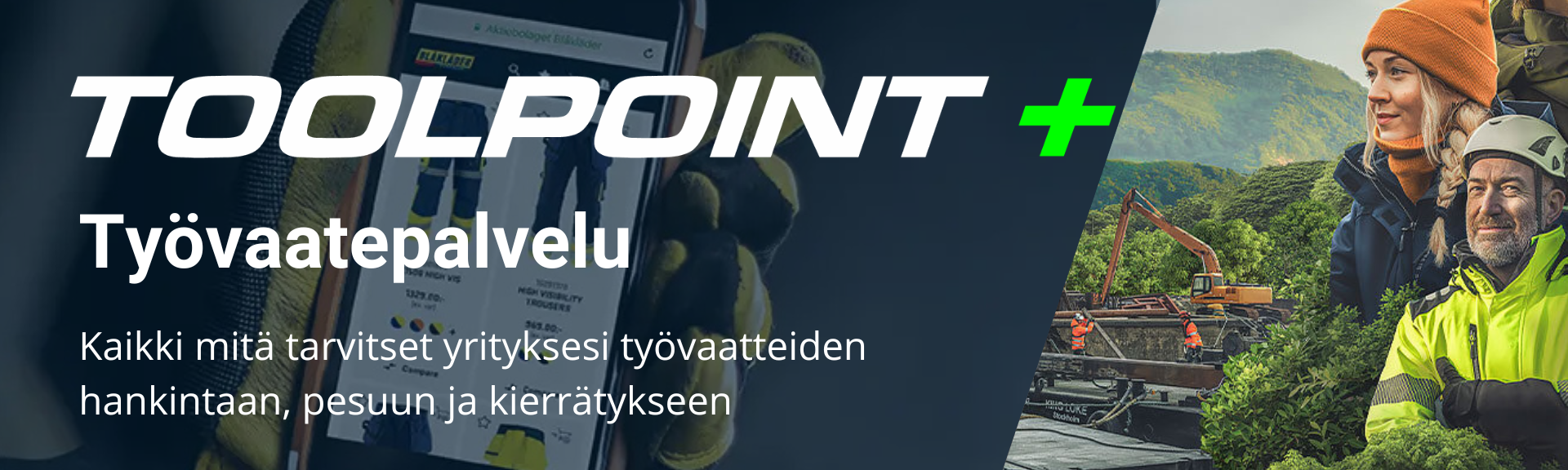 Toolpoint+: Työvaatepalvelu