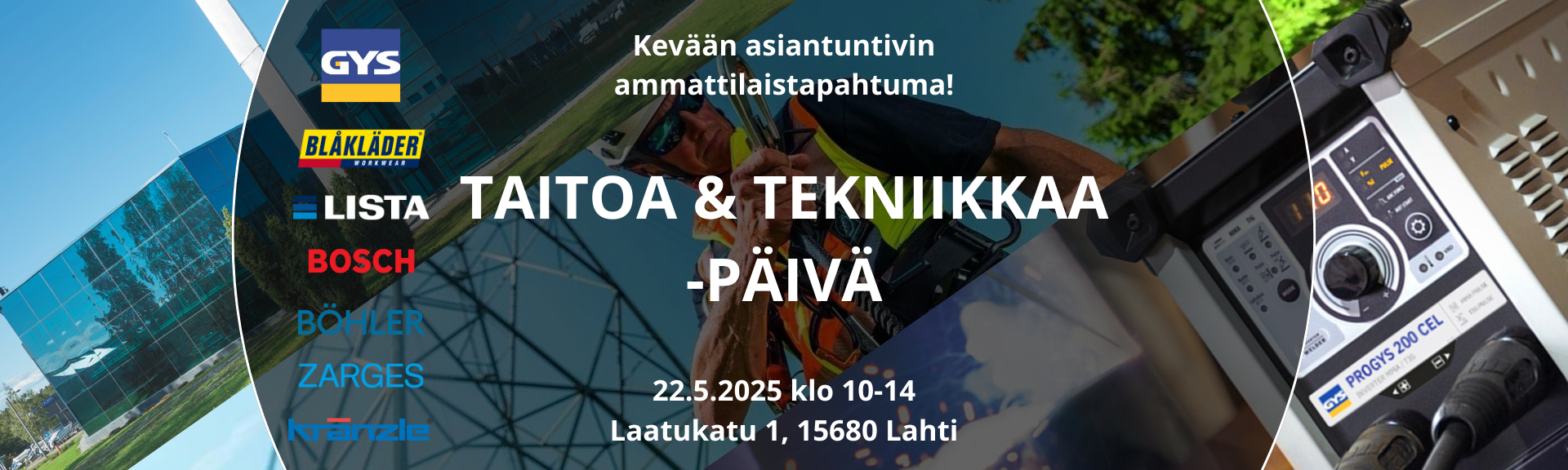 Taitoa ja tekniikkaa -päivä 22.5.2025 klo 10-14