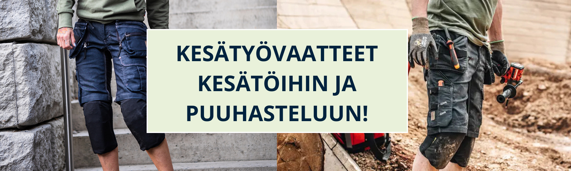 Kesätyövaatteet kesätöihin