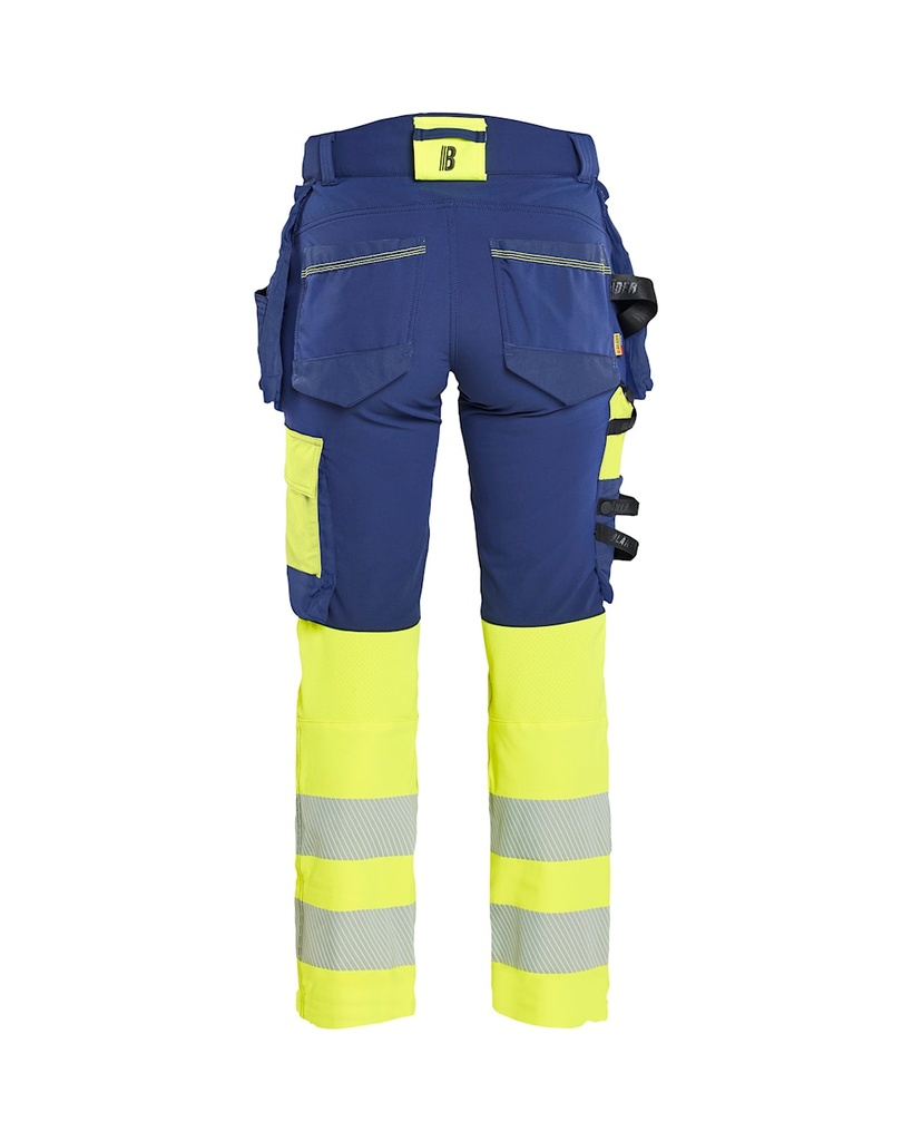 Blåkläder 7025 Naisten Highvis Riipputaskuhousut 4-Way Stretch