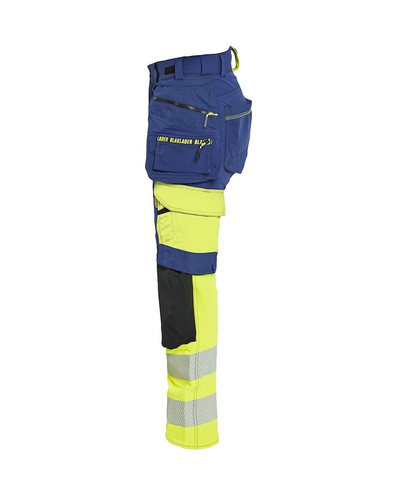 Blåkläder 7025 Naisten Highvis Riipputaskuhousut 4-Way Stretch