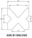 Knuth AHK M 1540 NC Levytyöstökone