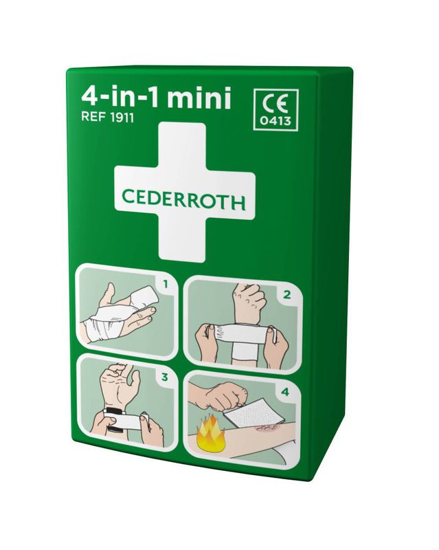 Cederroth Ensiapuside 4-in-1, Pieni