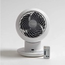 Woozoo table fan 230V, Black, with remote control