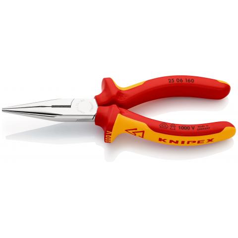 Knipex Needle nose pliers 160mm, 1000V, VDE