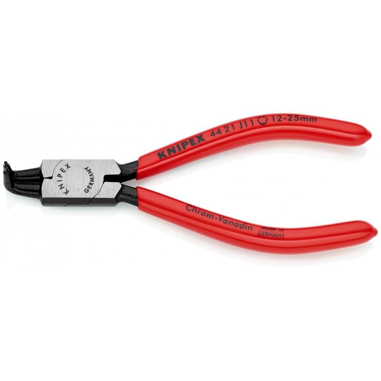 Knipex Lock ring pliers 12-25mm, Inside, 90°