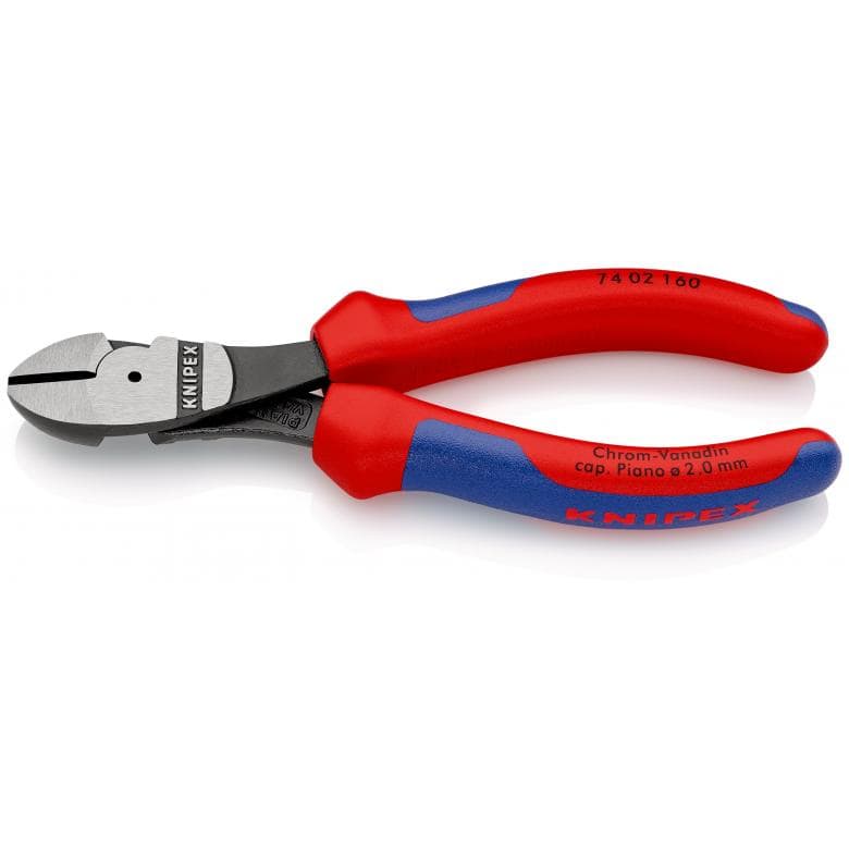 Knipex Voimasivuleikkuri 160mm, 2-K Kahva