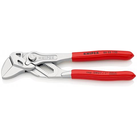 Knipex Siirtoleukapihti 150mm, Sileäleukainen