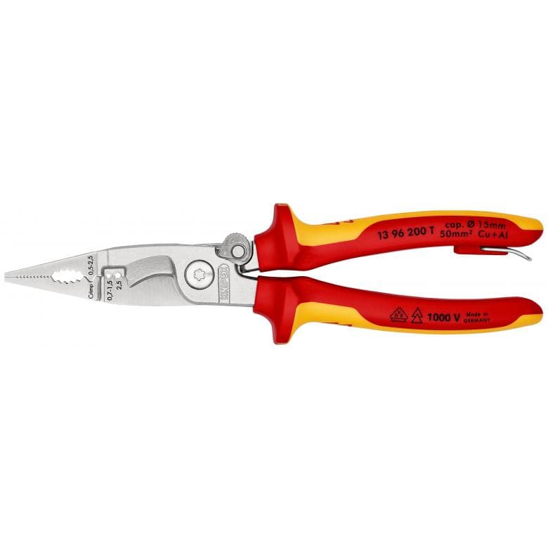 Knipex Electrical installation pliers 200mm, 1000V, VDE