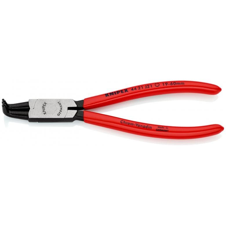 Knipex Lock ring pliers 19-60mm, Inside, 90°