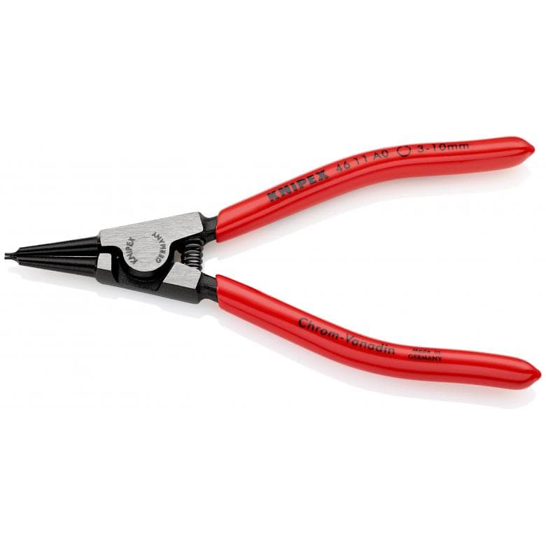 Knipex Lukkorengaspihti 3-10mm, Ulko, Suora