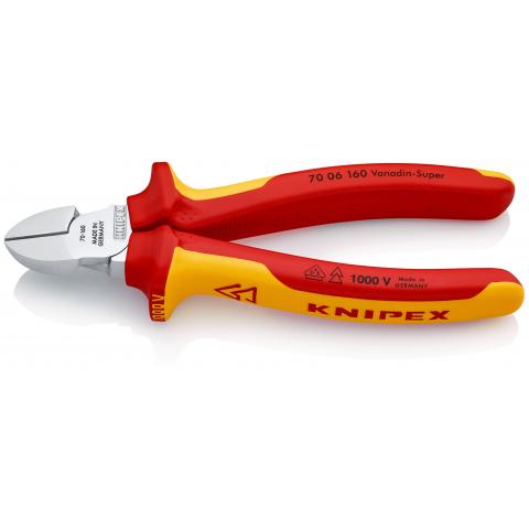 Knipex Sivuleikkuri 160mm, 1000V, VDE