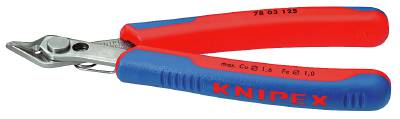 Knipex Side cutter, Electronics 125mm, Inox, Without bevel