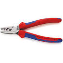 Knipex Crimping pliers for wire end sleeves 180 mm