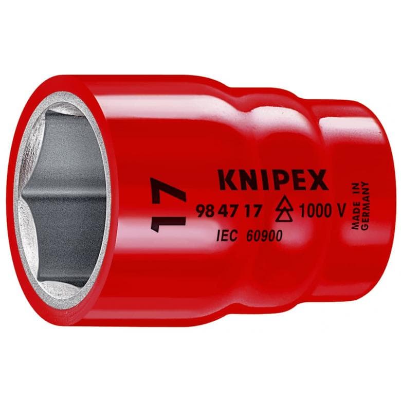 Knipex Hylsy 1/2"- 22mm VDE 1000V