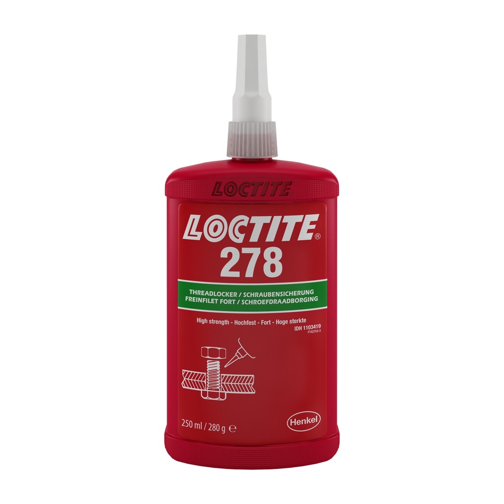 Loctite 278 50ml Kierrelukite, suuri lujuus