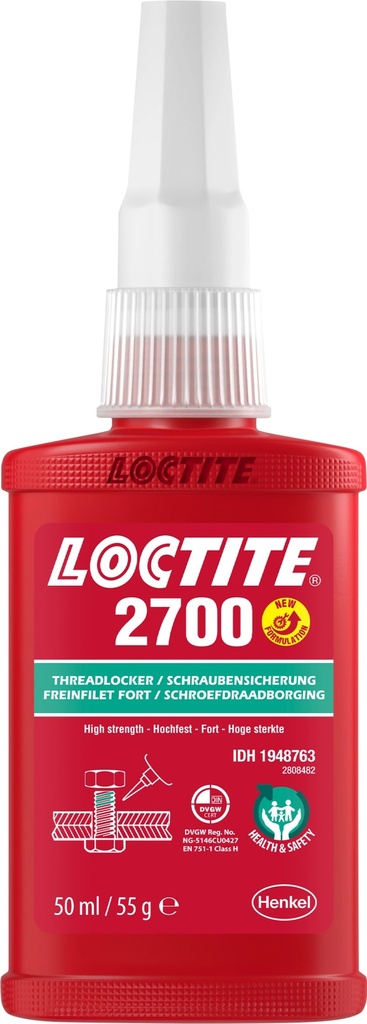 Loctite 2700 50ml Kierrelukite, luja