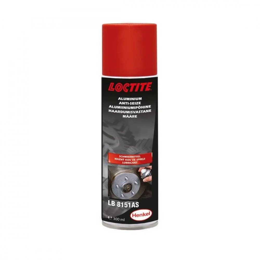 Loctite LB 8151 400ml Anti-Seize spray, alumiini, -30 - +900 °C