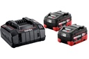 Metabo Basic-Set 2 x LiHD 5.5 Ah New fast charger ASC 145