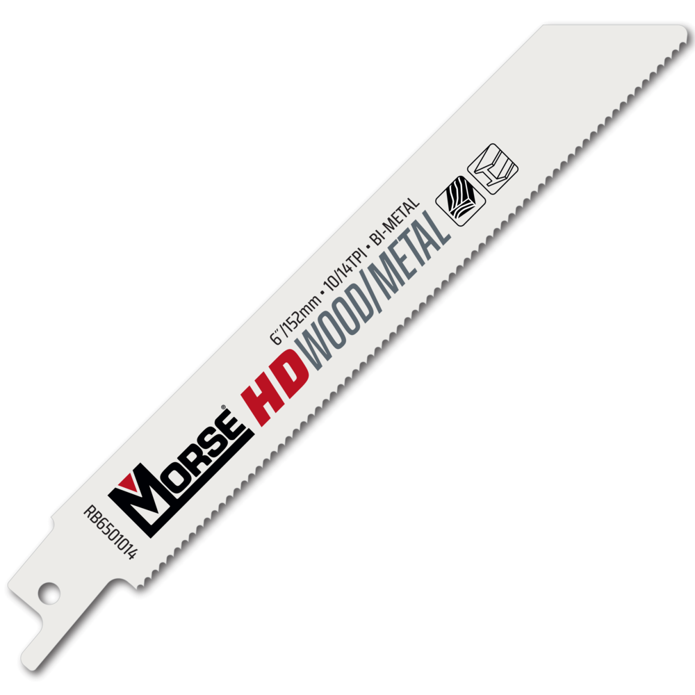 Morse Reciprocating saw blade 300mm 6TPI, 5 pcs/box