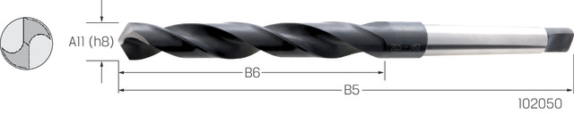 Premus Twist drill 10.0mm Din345N