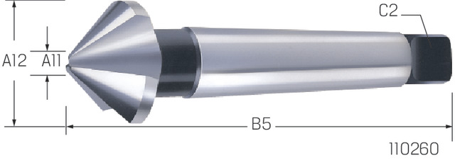 Premus Countersink 16.5 / 3.2 mm 90° HSS, MK1