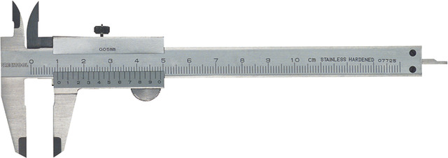 Pretec Caliper 100mm, Screw lock