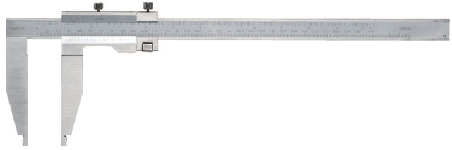 Pretec Mechanical workshop push gauge 300x90mm, Fine adjustment