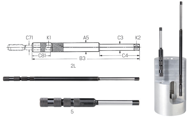 Pretec Kierretapin jatko 3.5x2.7 mm