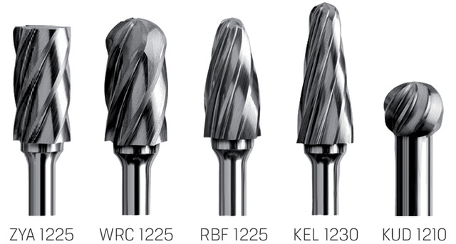 Pretec KUD 12x10x6mm Carbide file, for Aluminum