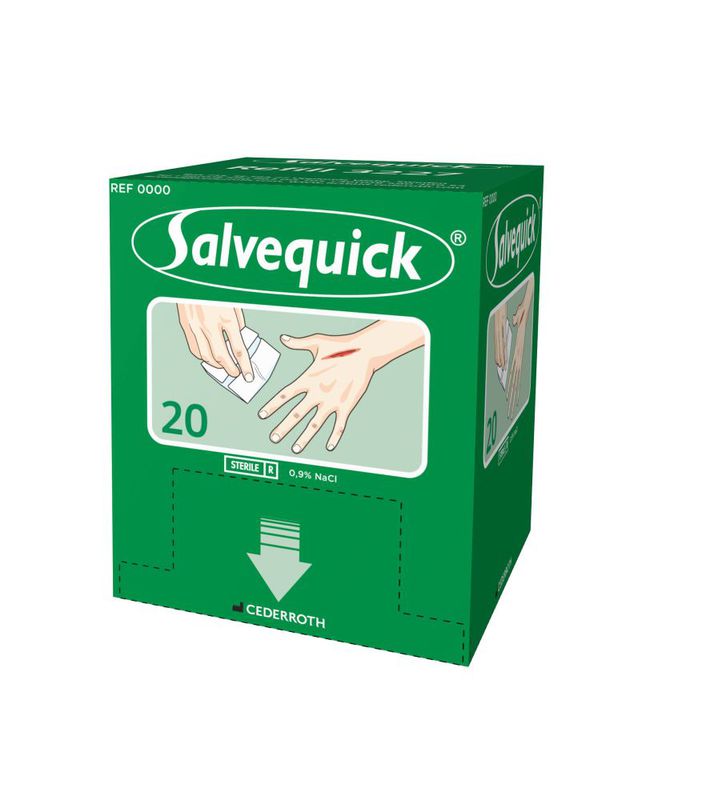 Salvequick Haavapyyhe 20kpl/pkt