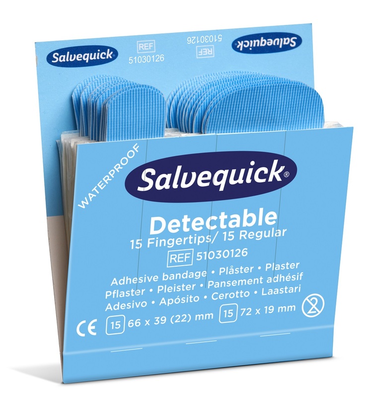 Salvequick 6754 traceable Plaster 6 x 30 pcs