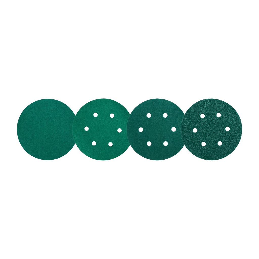 3M 150mm Sanding disc 245 P120 without holes, Hooks