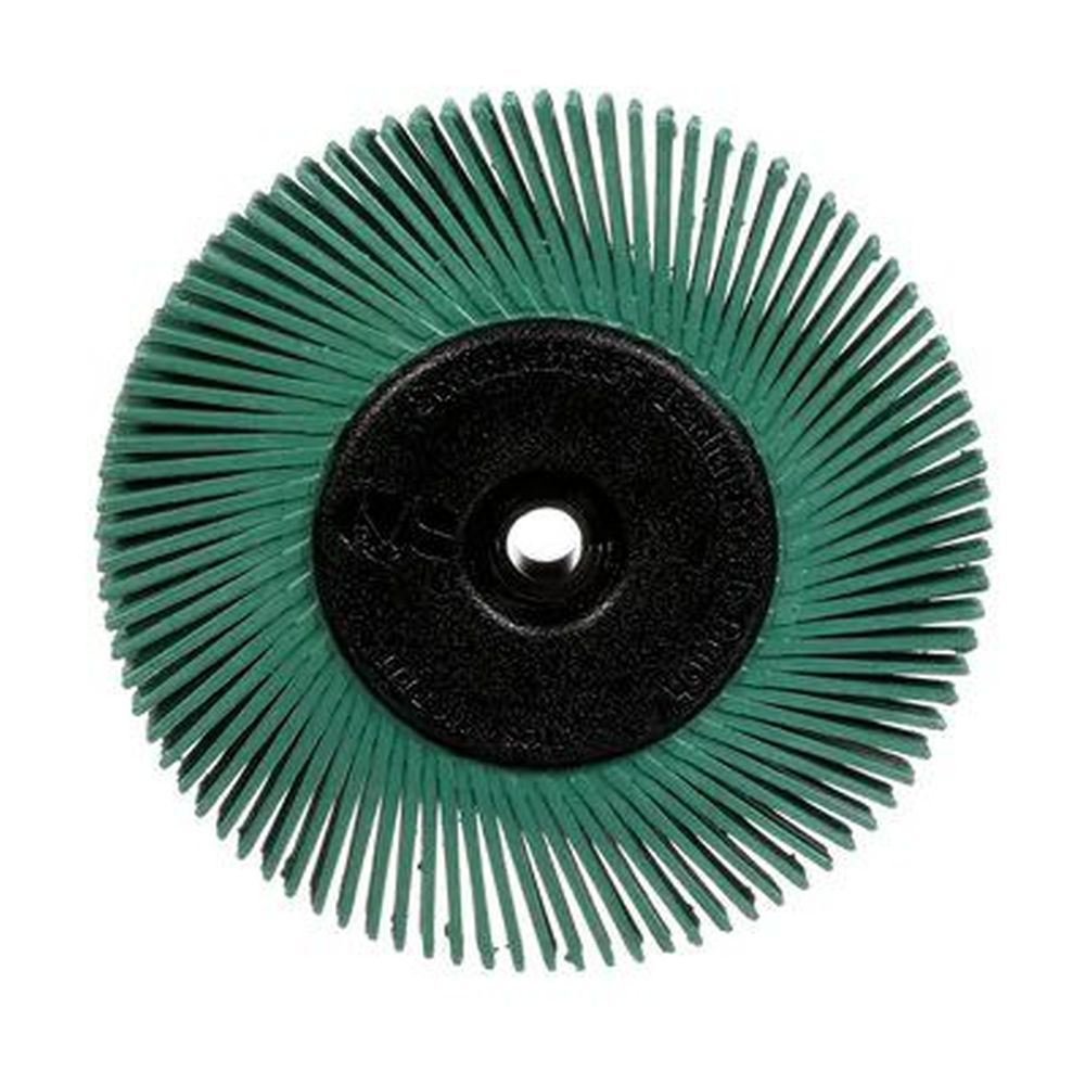 3M 150mm Radial Bristle BB-ZB P50, green