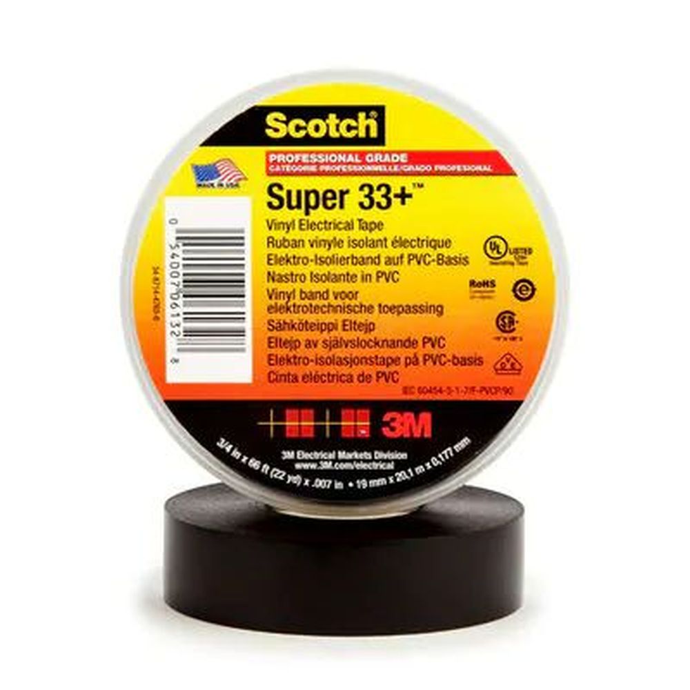 3M Sähköteippi, 19mm x 20m Super 33+