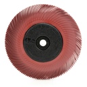 3M 150mm Radial Bristle BB-ZB, T-C, P220, red