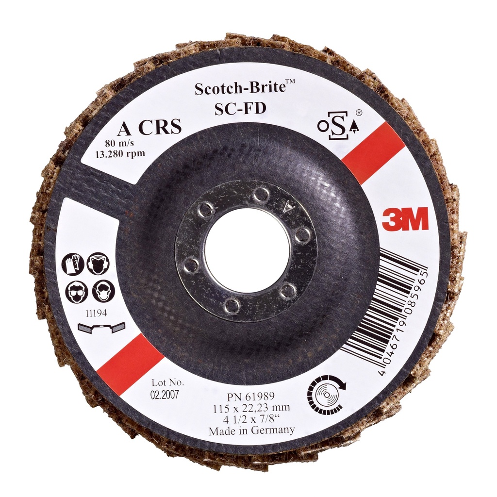 3M 125mm SC-FD flap disc, A CRS