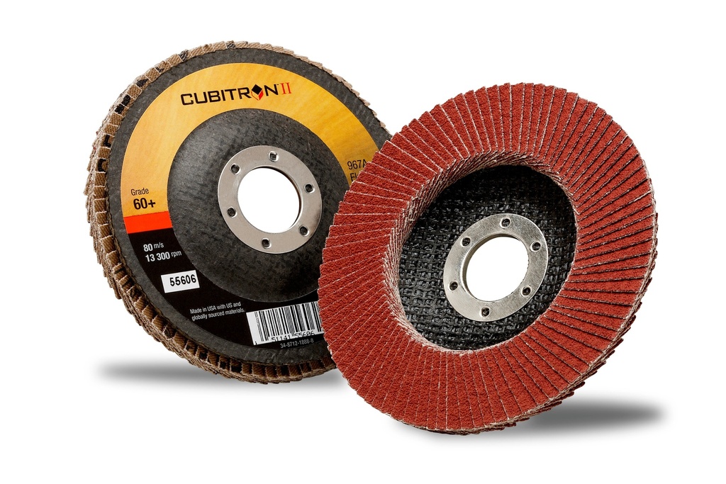 3M 180mm Flap disc 967A, 40+, straight