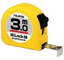 Tajima 3m Tape measure, with 16mm tape