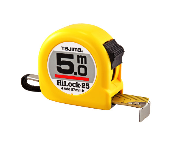 Tajima 5m Tape measure, with 25mm tape