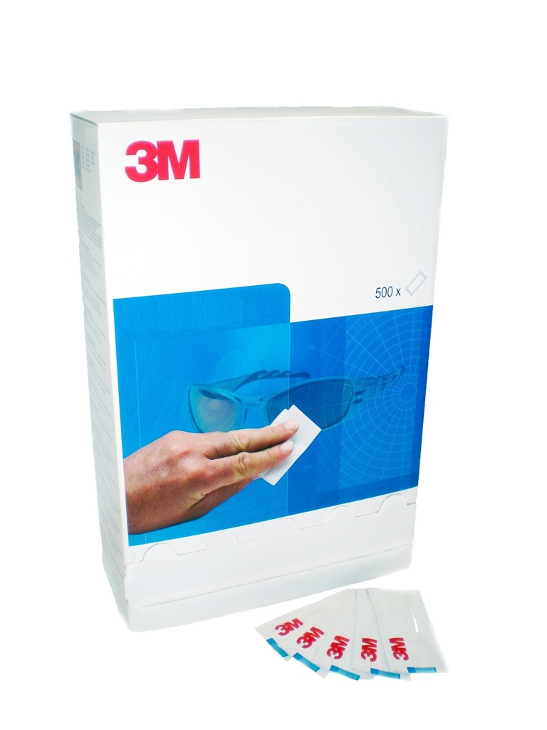 3M Cleaning cloths for protective glasses 500 pcs