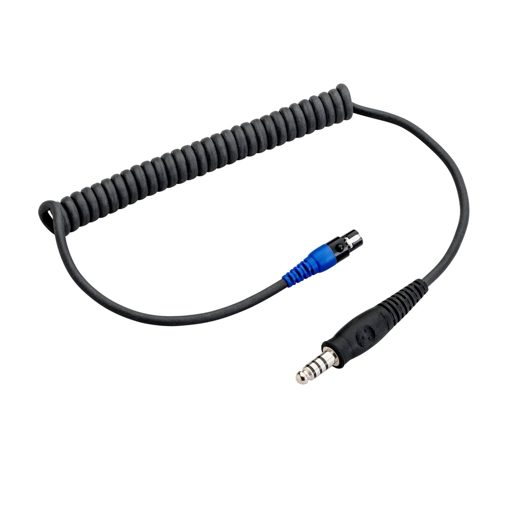 Peltor Connection cable FLX2, Icom angle