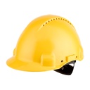 Peltor Helmet with screw adjustment yellow