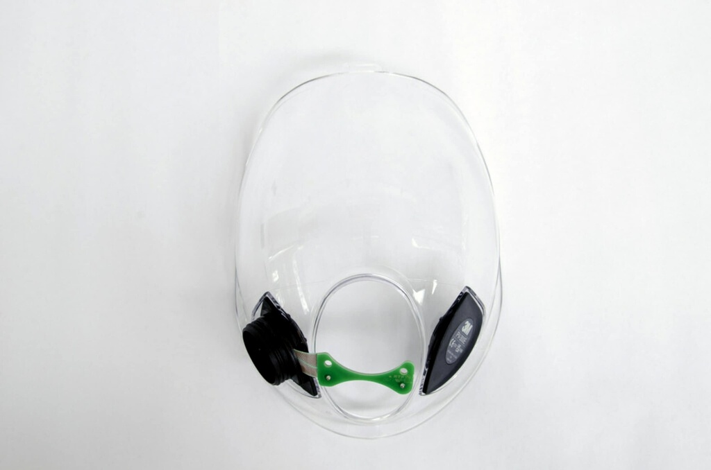 3M Versaflo Polycarbonate visor chemical resistant