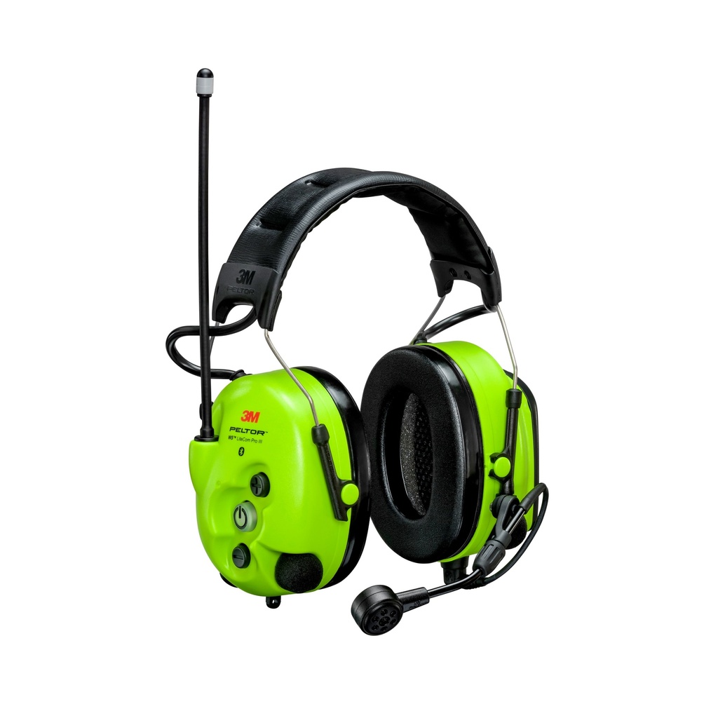 Peltor WS LiteCom PRO III Hi-Viz Päälakisanka, 33dB (HY83)
