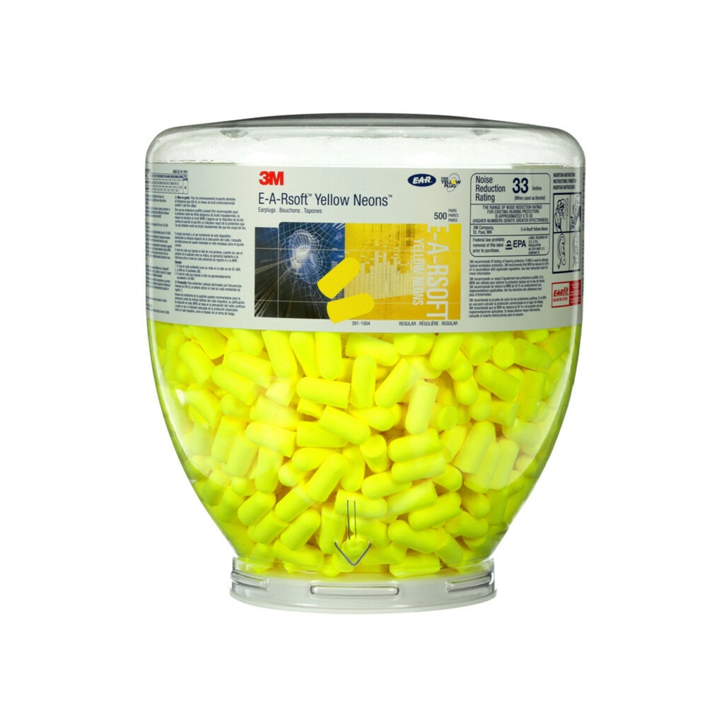 Ear Soft earplug filling container, 36dB